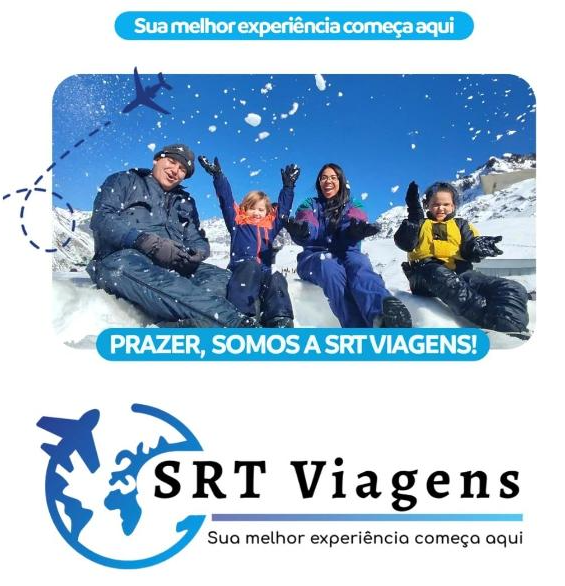 Logo SRT Viagens - Sua melhor experiência começa aqui